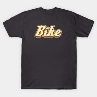 Bike typography T-Shirt